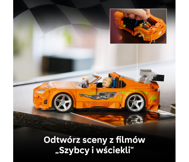 LEGO SPEED CHAMPIONS 77260 Szybcy i Wściekli Toyota supra mk4 - 1529877 - zdjęcie 5
